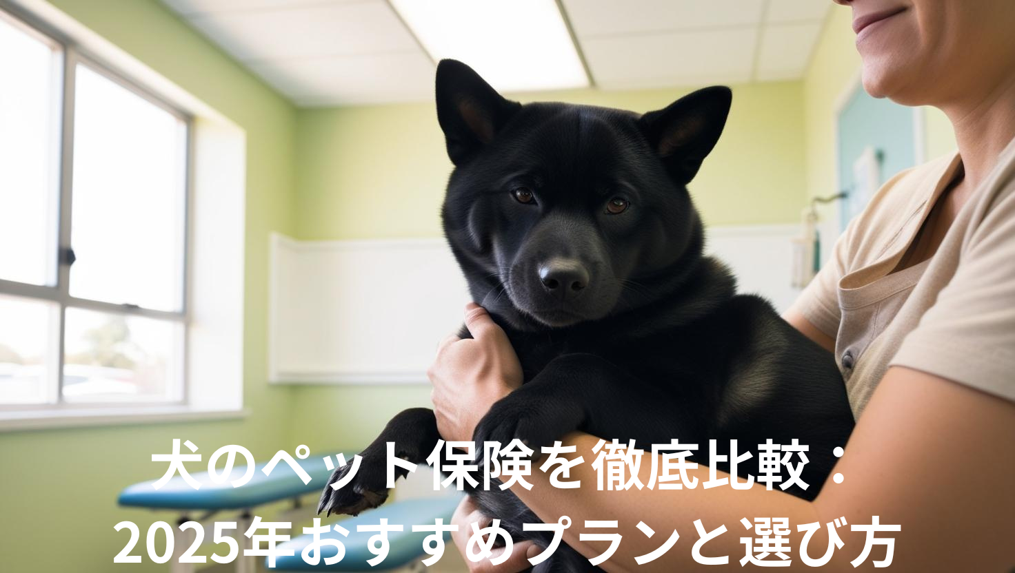 犬のペット保険を徹底比較するイメージ（犬 ペット保険 おすすめ 2025）