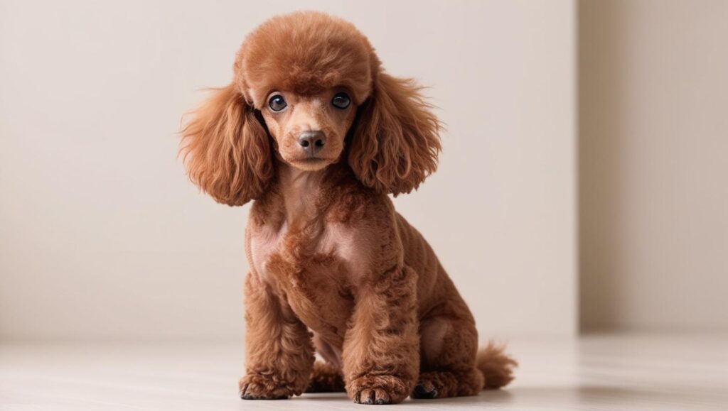 皮膚トラブルのある犬