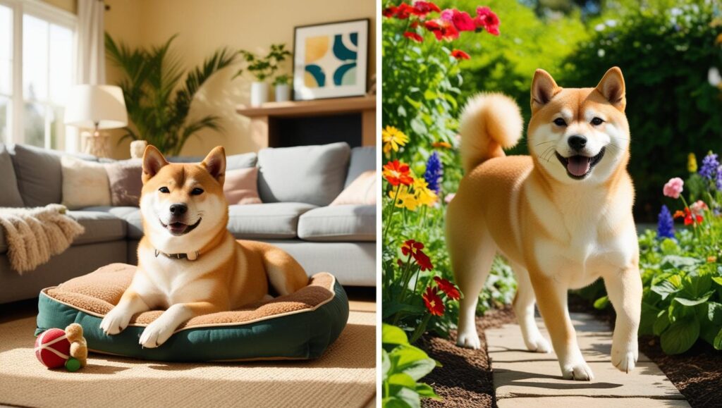 柴犬のための快適な生活環境